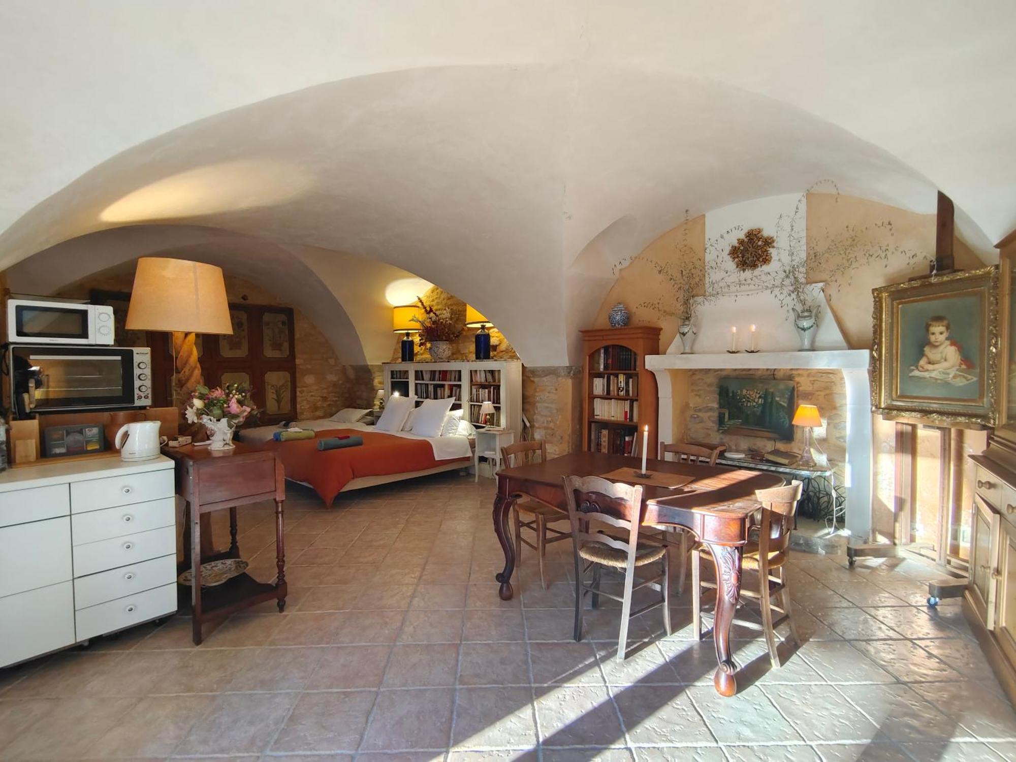Rue Du Chateau A Cabrieres D'Avignon Bed & Breakfast Ngoại thất bức ảnh